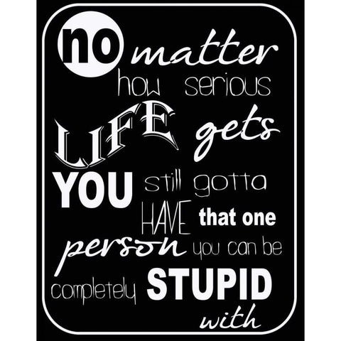 No Matter How Black Modern Wood Framed Art Print by Greene, Taylor