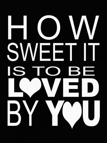 HOW SWEET B White Modern Wood Framed Art Print with Double Matting by Greene, Taylor