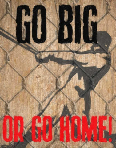 GO BIG Black Ornate Wood Framed Art Print with Double Matting by Greene, Taylor