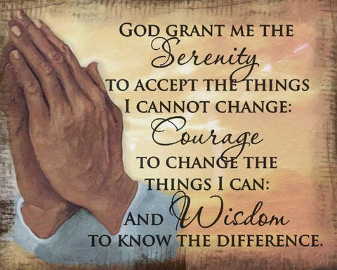 PRAYING HANDS 2 Black Ornate Wood Framed Art Print with Double Matting by Greene, Taylor