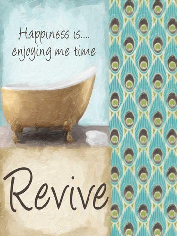 ME TIME Black Ornate Wood Framed Art Print with Double Matting by Greene, Taylor