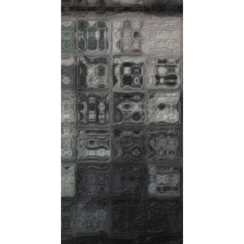 PORTICO I Black Modern Wood Framed Art Print by Greene, Taylor