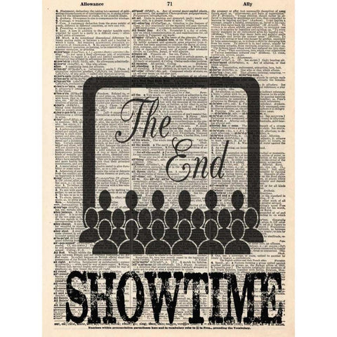 SHOWTIME 2 White Modern Wood Framed Art Print by Greene, Taylor