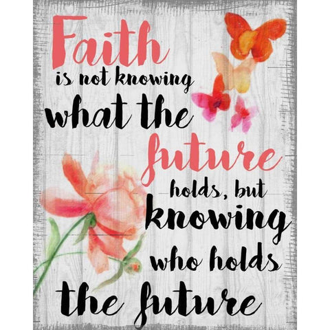 Faith Is Not White Modern Wood Framed Art Print by Greene, Taylor