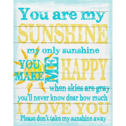 Sunshine Black Modern Wood Framed Art Print by Greene, Taylor