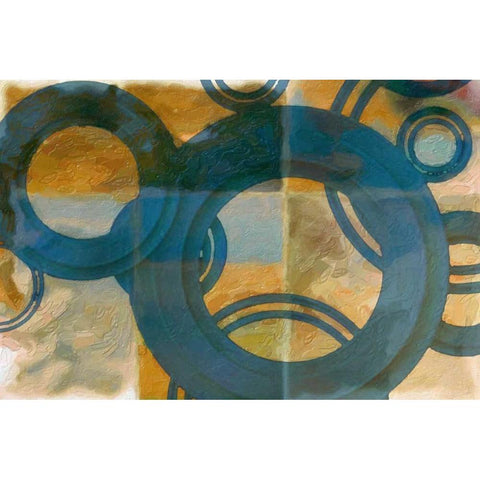 Cullen Centric White Modern Wood Framed Art Print by Greene, Taylor