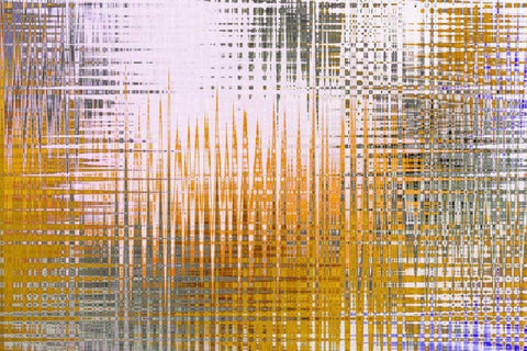 Kinetic White Modern Wood Framed Art Print with Double Matting by Greene, Taylor