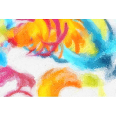 Spectrum Abstract White Modern Wood Framed Art Print by Greene, Taylor