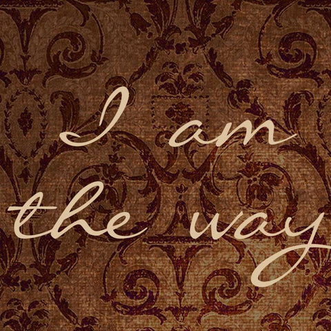 I Am The Way Black Ornate Wood Framed Art Print with Double Matting by Greene, Taylor