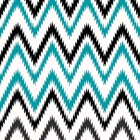 CHEVRON IV White Modern Wood Framed Art Print by Greene, Taylor