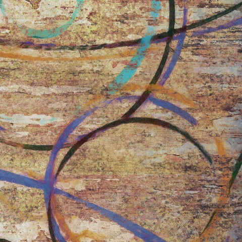 CIRCLE AROUND II White Modern Wood Framed Art Print by Greene, Taylor