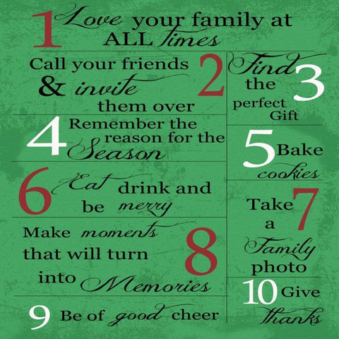 HOLIDAY Gold Ornate Wood Framed Art Print with Double Matting by Greene, Taylor