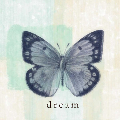 Butterfly Dream White Modern Wood Framed Art Print by Greene, Taylor