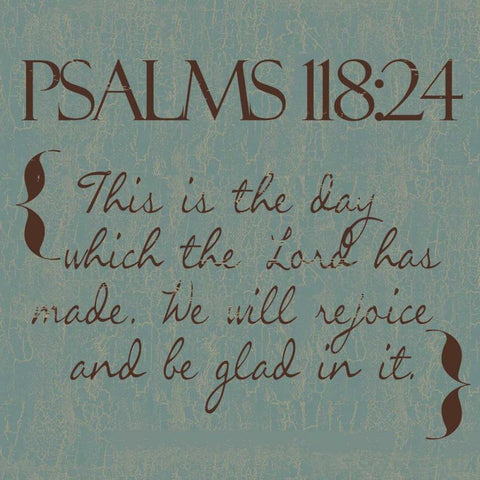 Psalms  White Modern Wood Framed Art Print by Greene, Taylor