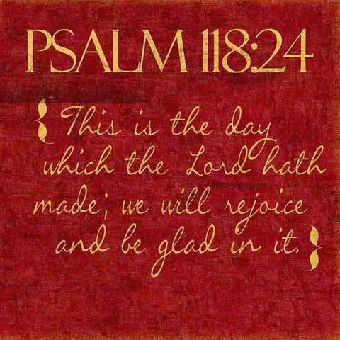 Golden Psalm 1 Black Ornate Wood Framed Art Print with Double Matting by Greene, Taylor