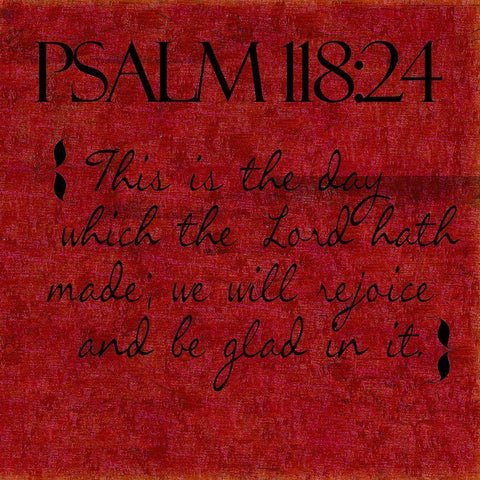 Crimson Psalm 1 White Modern Wood Framed Art Print by Greene, Taylor