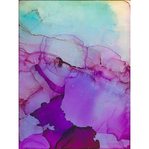 Aurora Black Modern Wood Framed Art Print by Troisi, Jonny