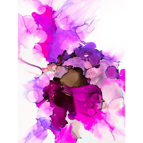 Wavering Radiant 2 Black Modern Wood Framed Art Print by Troisi, Jonny
