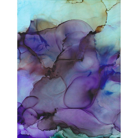 Colorful Evolution Black Modern Wood Framed Art Print by Troisi, Jonny