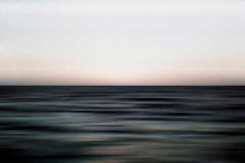 Distant Horizon Black Ornate Wood Framed Art Print with Double Matting by Telik, Tracey