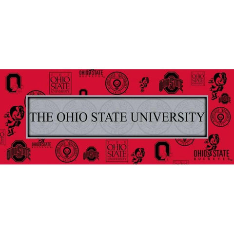 Ohio 2 Black Modern Wood Framed Art Print with Double Matting by Pazan, Tony