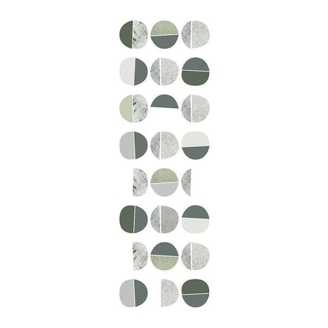 Color Dew Bubbles 1 White Modern Wood Framed Art Print by Urban Epiphany