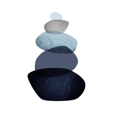 Balance White Modern Wood Framed Art Print by Urban Epiphany