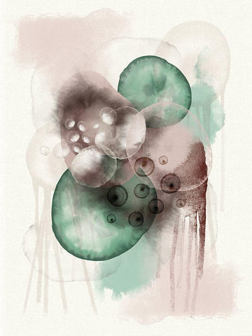 Eco Souls 1 White Modern Wood Framed Art Print with Double Matting by Urban Epiphany