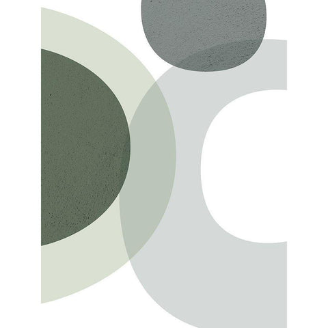 MidCentury ColorDew Black Modern Wood Framed Art Print by Urban Epiphany