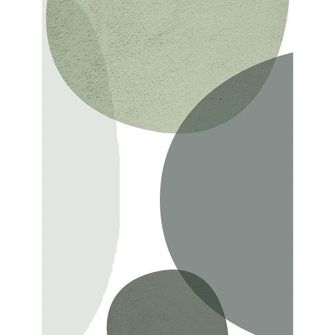 Mid Century ColorDew 3 White Modern Wood Framed Art Print by Urban Epiphany