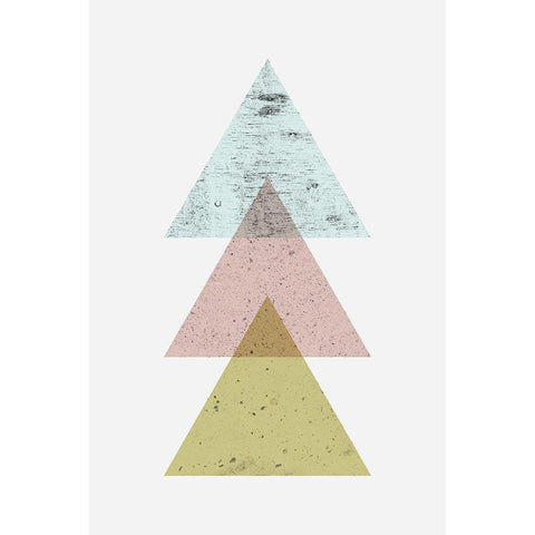 Iconic Mid Century 5 Black Modern Wood Framed Art Print with Double Matting by Urban Epiphany