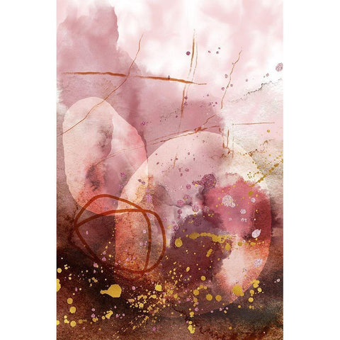 Deep Insights Gold Ornate Wood Framed Art Print with Double Matting by Urban Epiphany