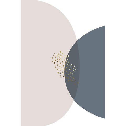 Neutral Tones 2 Black Modern Wood Framed Art Print by Urban Epiphany