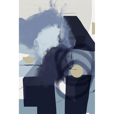 Strange Beauty White Modern Wood Framed Art Print by Urban Epiphany
