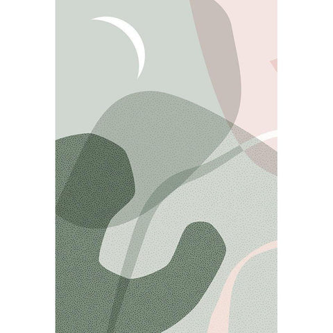 Dusty Desert 9 Black Modern Wood Framed Art Print with Double Matting by Urban Epiphany