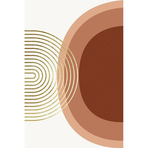 Mid Century Boho Minimalist 6 White Modern Wood Framed Art Print by Urban Epiphany