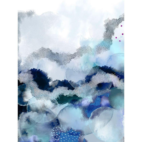 Evolving White Modern Wood Framed Art Print by Urban Epiphany