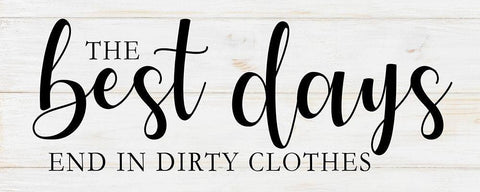 Laundry Words 3 White Modern Wood Framed Art Print with Double Matting by Brown, Victoria