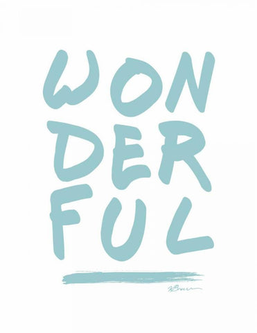 Wonderful White Modern Wood Framed Art Print with Double Matting by Brown, Victoria