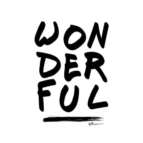 Wonderful Black Modern Wood Framed Art Print by Brown, Victoria