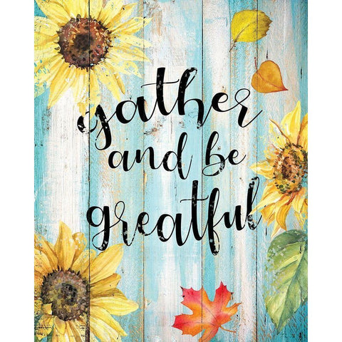 Gather Black Modern Wood Framed Art Print by Brown, Victoria