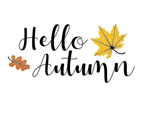 Hello Black Ornate Wood Framed Art Print with Double Matting by Brown, Victoria