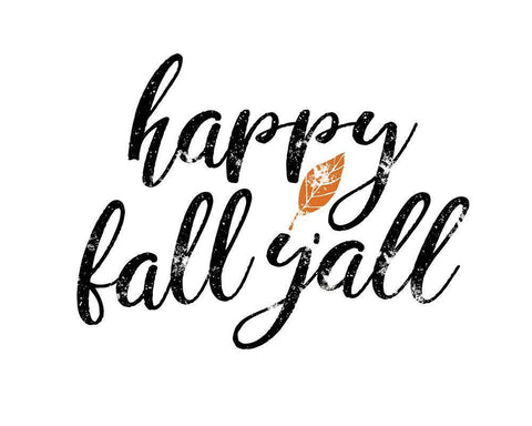 Yall Black Ornate Wood Framed Art Print with Double Matting by Brown, Victoria