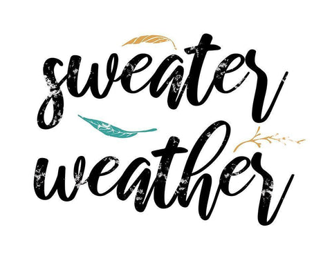 Sweater White Modern Wood Framed Art Print with Double Matting by Brown, Victoria