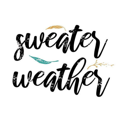 Sweater Black Modern Wood Framed Art Print by Brown, Victoria