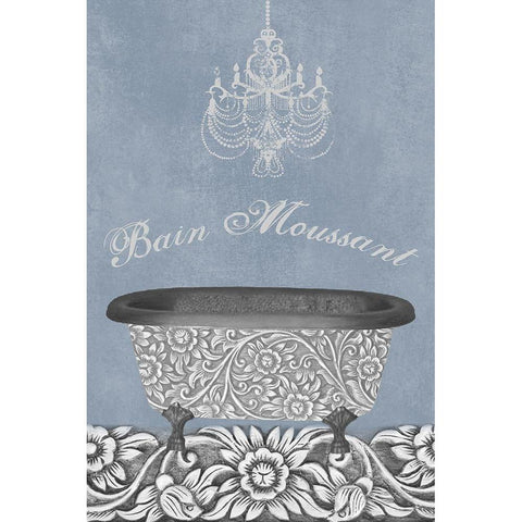 Bath Belle 1 Black Modern Wood Framed Art Print with Double Matting by Brown, Victoria