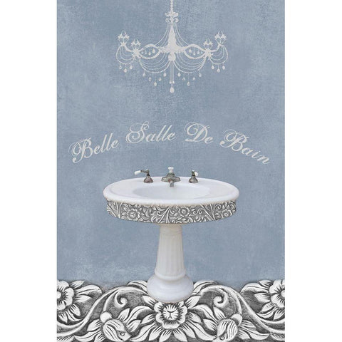 Sink Belle 1 Gold Ornate Wood Framed Art Print with Double Matting by Brown, Victoria