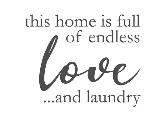 Laundry Words 2 White Modern Wood Framed Art Print with Double Matting by Brown, Victoria