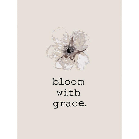 Bloom Grace Gold Ornate Wood Framed Art Print with Double Matting by Brown, Victoria