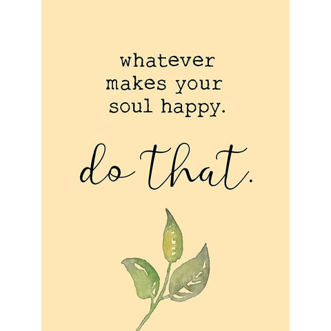 Happy Soul White Modern Wood Framed Art Print by Brown, Victoria